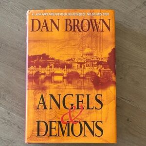 Dan Brown 'Angels & Demons' Hardcover Book preloved